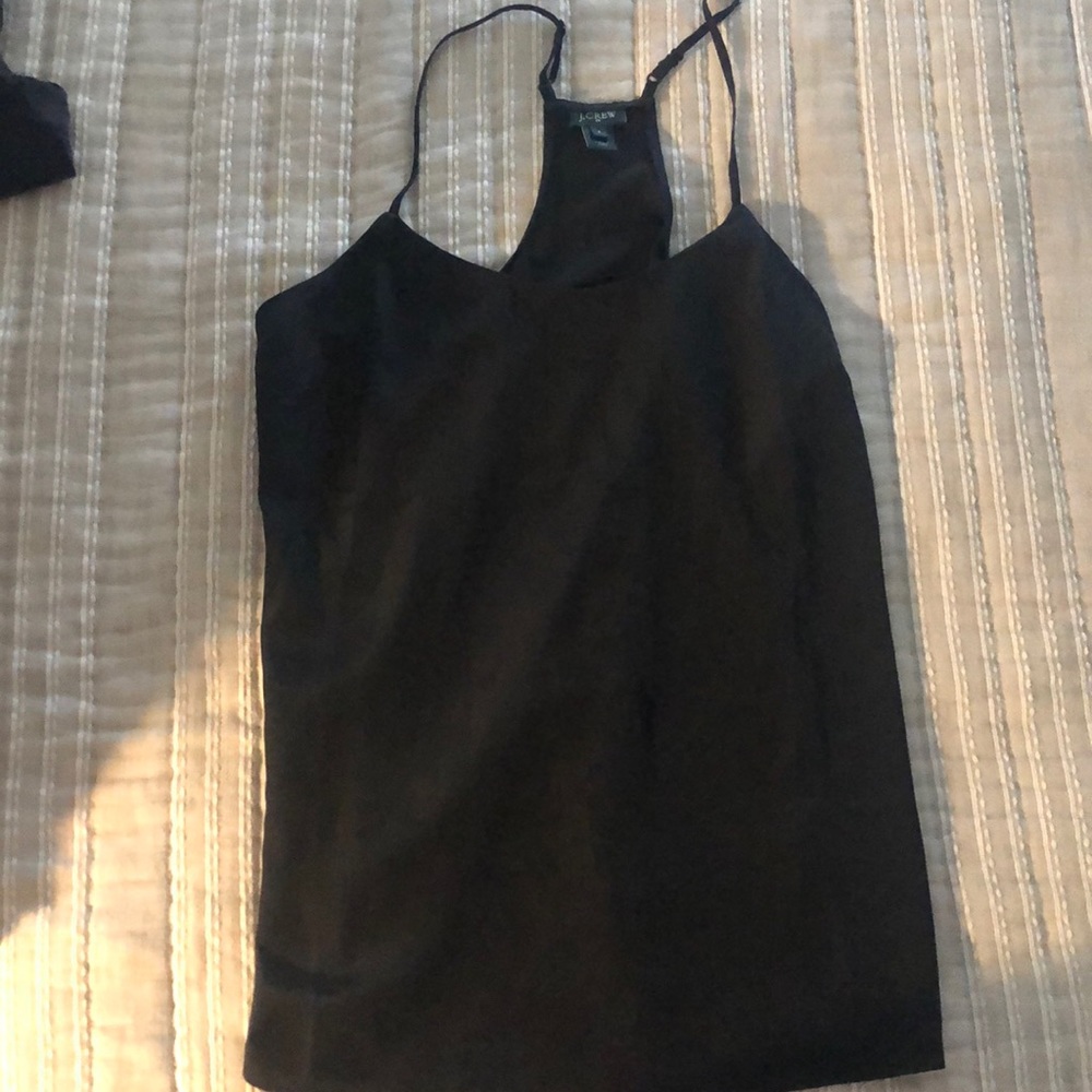 JCrew black camisole